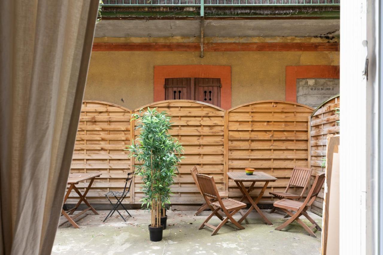 Ferienwohnung Le Chine - Patio Convivial - Parking - Centre Toulouse Exterior foto